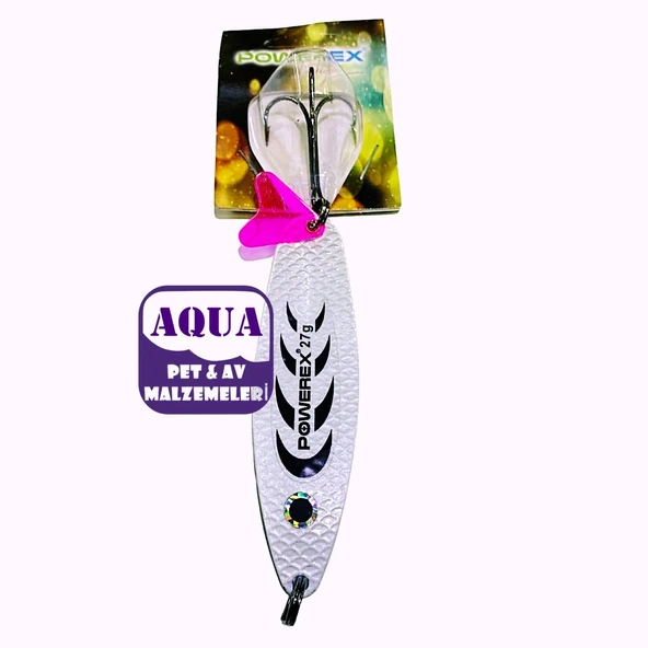 Turna Kaşığı 27 Gram 9 cm. - Powerex Fighter Syclops 27 gr. 9 cm. 7468 Metal Kaşık Sahte Yem