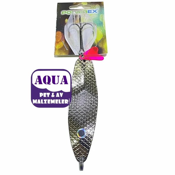 Turna Kaşığı 27 Gram 9 cm. - Powerex Fighter Syclops 27 gr. 9 cm. 7473 Metal Kaşık Sahte Yem