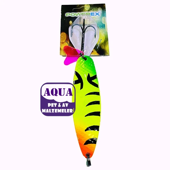 Turna Kaşığı 27 Gram 9 cm. - Powerex Fighter Syclops 27 gr. 9 cm. 7465 Metal Kaşık Sahte Yem