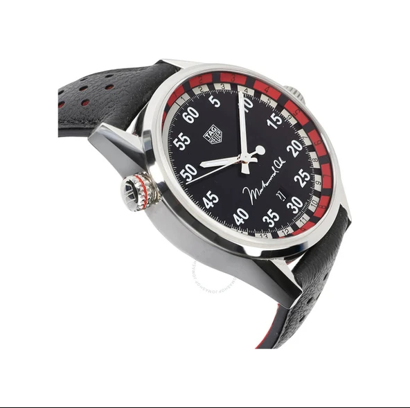 Tag Heuer Carrera Automatic War2a11.fc6337 Black Dial Muhammed Ali Erkek Kol Saati - 2
