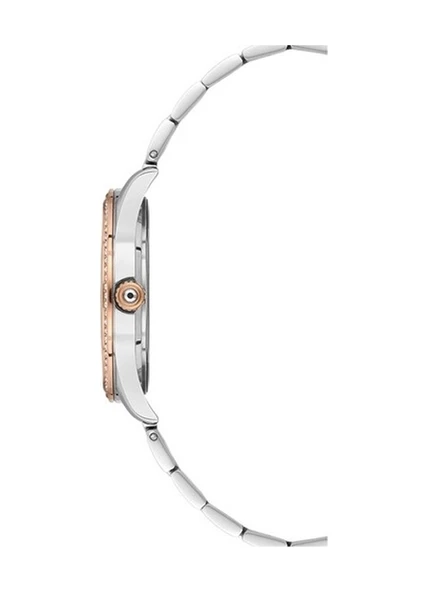 Nacar Nc34-39b677-esms Quartz Çelik Rose/gri 33 Mm Kadın Kol Saati - 4