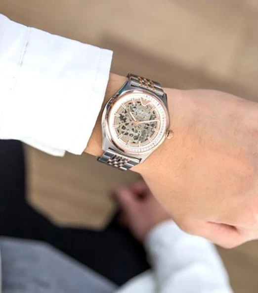 Emporio Armani Meccanico Ar60002 Erkek Kol Saati - 3