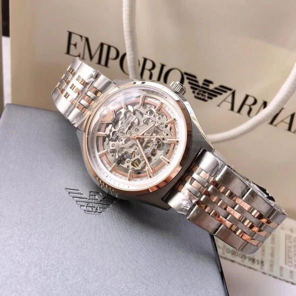 Emporio Armani Meccanico Ar60002 Erkek Kol Saati - 4