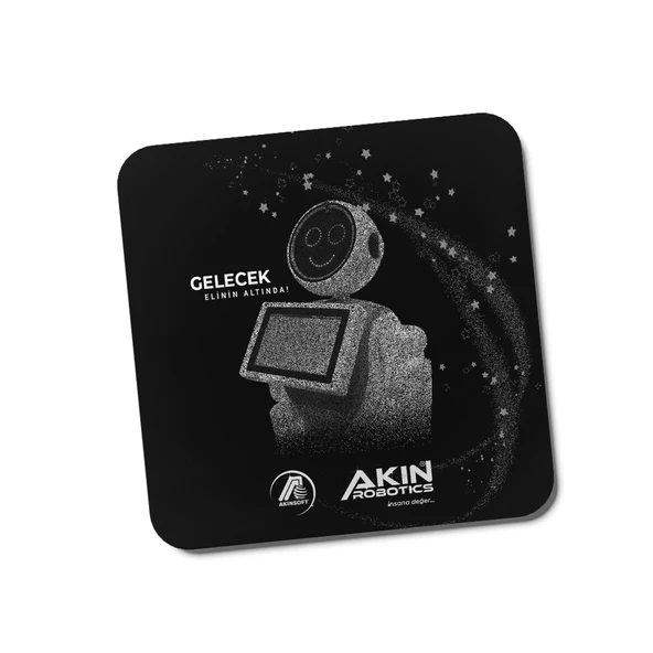 AKINSOFT-AKINROBOTICS Bardak Altlığı - 1
