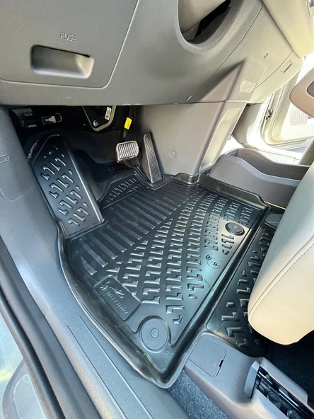 Rizline Kia EV9 7 Koltuk 2024 + 3D Havuzlu Paspas Siyah - Resim 2