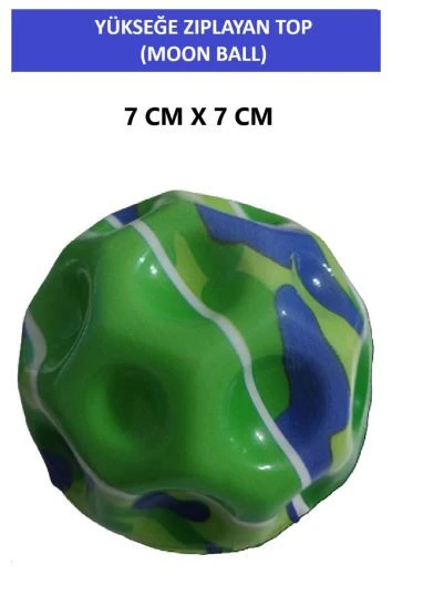 MOON BALL (YÜKSEĞE ZIPLAYAN TOP) SÜPER EĞLENCELİ UZAY TOPU-KAMUFLAJ DESENLİ- SPACE BALL BOUNCY BALL