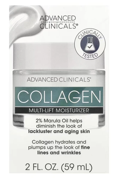 Advanced Clinicals Collagen Yüz Kremi 59ML - 3
