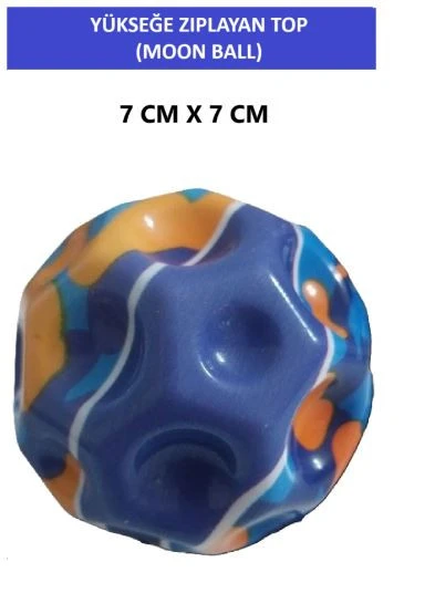 MOON BALL (YÜKSEĞE ZIPLAYAN TOP) SÜPER EĞLENCELİ UZAY TOPU-KAMUFLAJ DESENLİ- SPACE BALL BOUNCY BALL