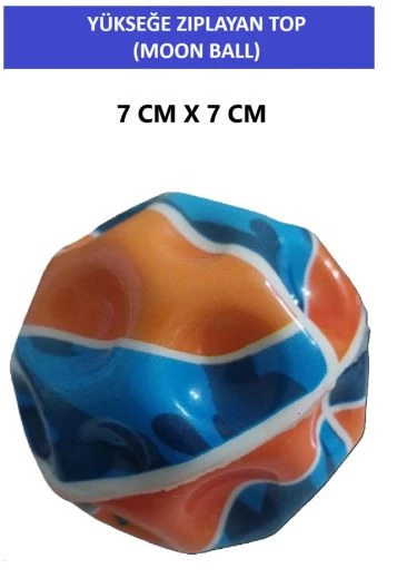 MOON BALL (YÜKSEĞE ZIPLAYAN TOP) SÜPER EĞLENCELİ UZAY TOPU-KAMUFLAJ DESENLİ- SPACE BALL BOUNCY BALL