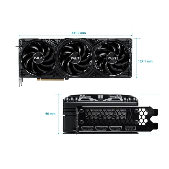 Palit GeForce RTX 5070 Ti GamingPro 16GB DLSS 4 256 Bit GDDR7 Ekran Kartı - Resim 11