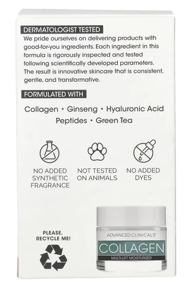 Advanced Clinicals Collagen Yüz Kremi 59ML - 5