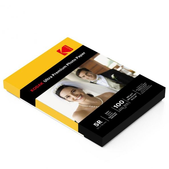 Kodak 13x18 inkjet Fotoğraf Kağıdı - 5R - Satin (Mat) 260Gr.