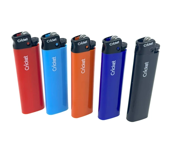 Cricket Koyu Renkli Orjinal Boy - Original Taşlı Çakmak 5'li SET - Resim 4