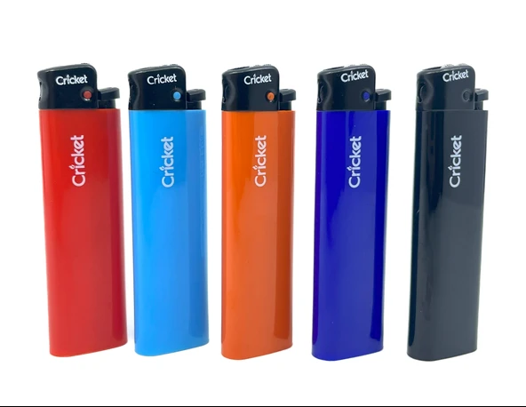 Cricket Koyu Renkli Orjinal Boy - Original Taşlı Çakmak 5'li SET - Resim 2