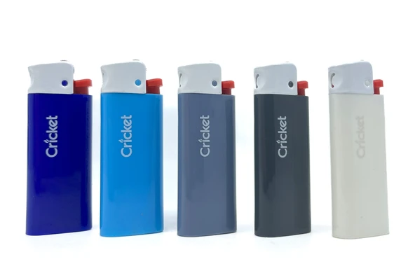 Cricket Renkli Cep Boy/Pocket - Taşlı Çakmak 5'li SET No:2 - Resim 2