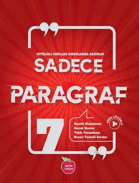 Newton Yayınları 7.Sınıf Sadece Paragraf
