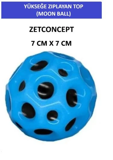 2 ADET MOON BALL (YÜKSEĞE ZIPLAYAN TOP) SÜPER EĞLENCELİ UZAY TOPU - SPACE BALL BOUNCY BALL - 3