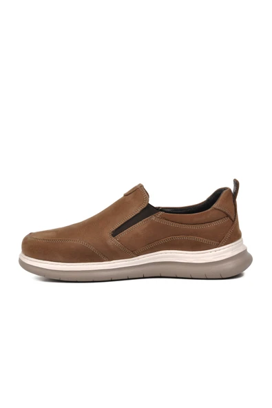 Bulldozer Vizon Nubuk  Erkek Günlük Ayakkabı 241102 M - Resim 2