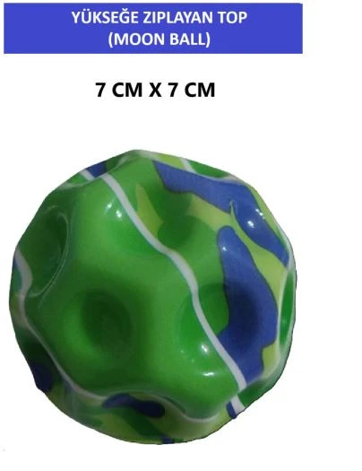 2 ADET MOON BALL (YÜKSEĞE ZIPLAYAN TOP) SÜPER EĞLENCELİ UZAY TOPU - SPACE BALL BOUNCY BALL - 2