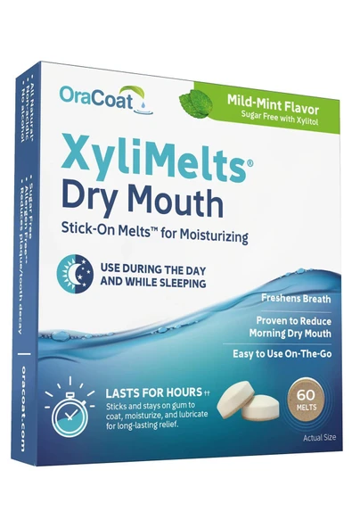 OraCoat XyliMelts Mild Mint 60 Tablet