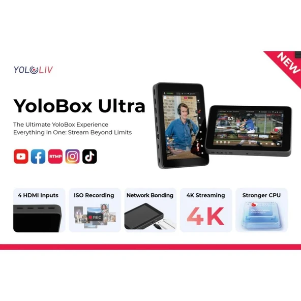 Yolobox Ultra Canlı Yayın Cihazı - 5