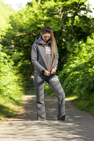 Kışlık Rahat Üçlü Eşofman Takımı - Resim 5