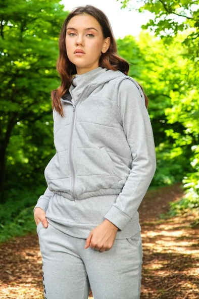 Günlük Kışlık Sevgili Kombini Üçlü Kadın Takım - Resim 4