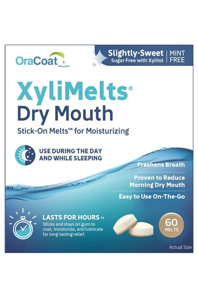 OraCoat XyliMelts Slightly Sweet 60 Tablet