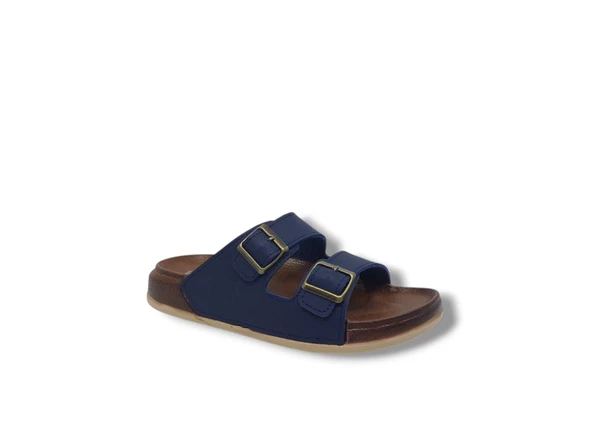 Witta 55201 Unisex Lacivert Tokalı Günlük Kullanım Terlik - Resim 2