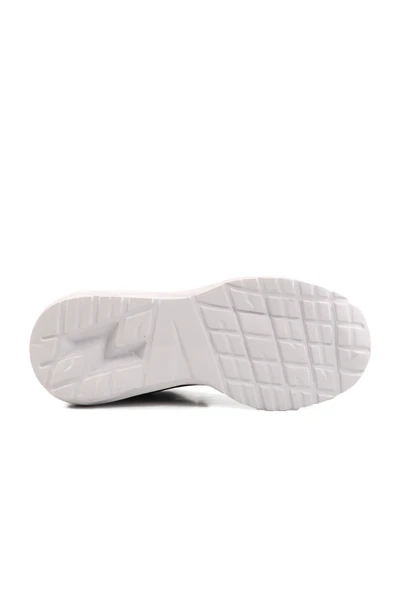 Walkway Siyah Beyaz Fileli Hafif Unisex Spor Ayakkabı Dera 640 G - 5
