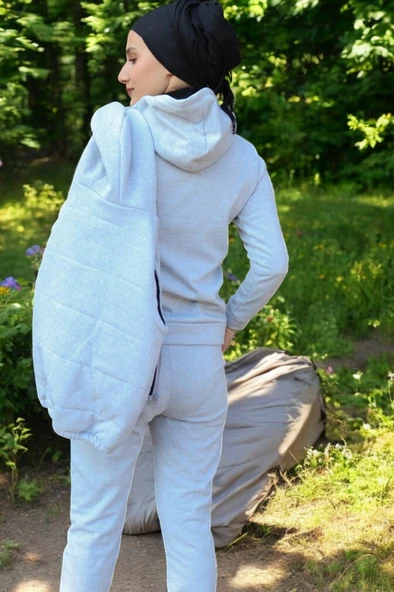 Kışlık Günlük Sevgili Kombini Üçlü Kadın Takım - Resim 6