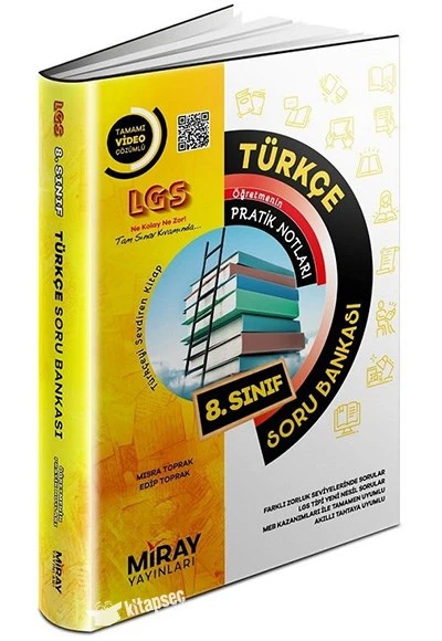 8.Sınıf LGS Türkçe Öğretmenin Pratik Notları Soru Bankası Miray Yayınları