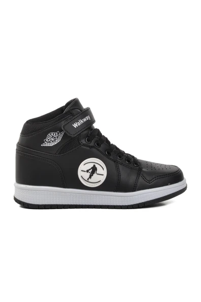 Walkway Siyah-Siyah-Beyaz  Çocuk Hi Sneaker Sloga Hı F