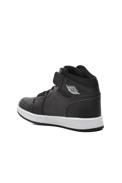 Walkway Siyah-Siyah-Beyaz Unisex Hi Sneaker Sloga Hı G - 4