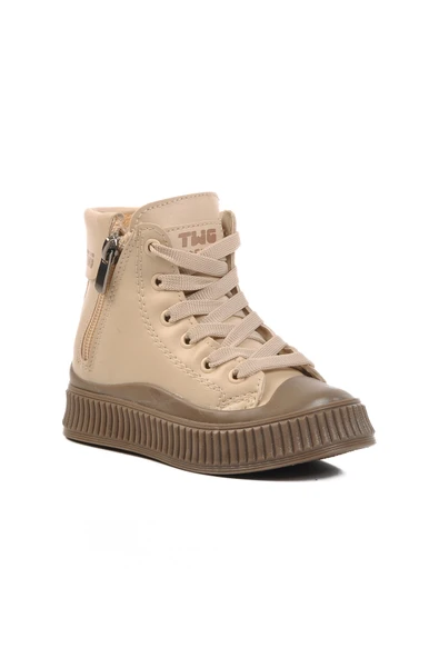 Walkway Bej-Vizon Unisex İçi Polarlı Çocuk Bot Orion B - 3