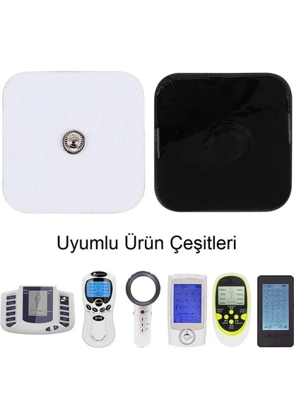 Acura 5x5 Çıtçıtlı Kare Tens Pedi 20 Adet - 4