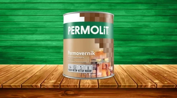 KALİTE - PERMOLİT VERNİKLİ AHŞAP KORUYUCU - YEŞİL - 2,5 LT - 2