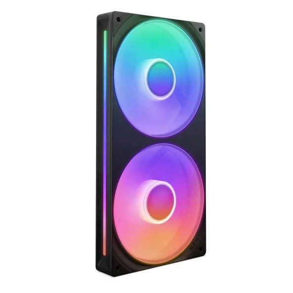 NZXT F240 RGB Core 240mm Tek Çerçeveli RGB Siyah Fan Ünitesi