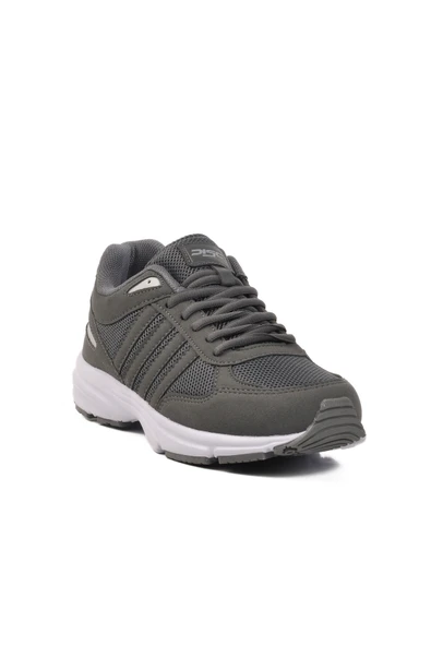 Walkway Füme Beyaz Fileli Hafif Unisex Spor Ayakkabı Disc G - 3