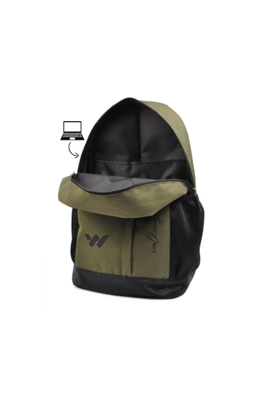 Walkway Haki Tekstil Unisex Sırt Çantası Armor Sırt Çantası - 3