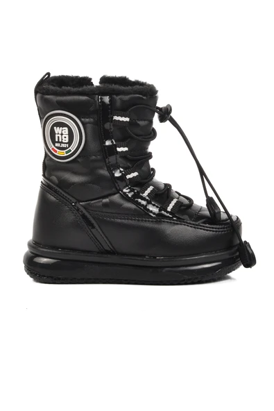 Walkway Siyah İçi Kürklü Kız Çocuk Bot Yelets 25K B