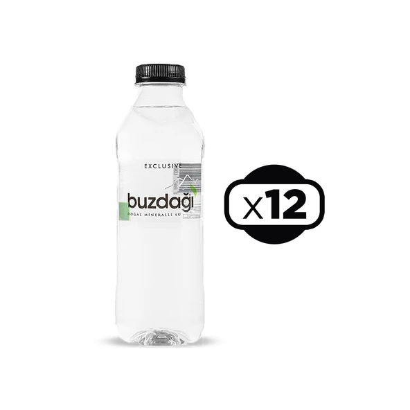 Buzdağı Su Exclusive Cam Pet 330 ml x 12 Adet - 2
