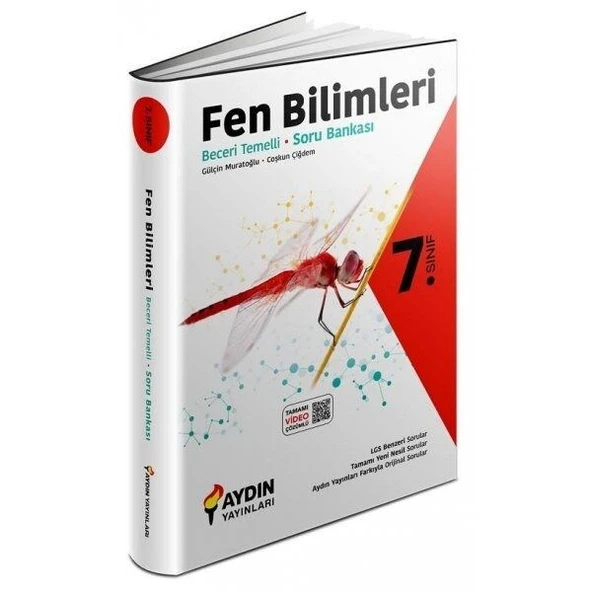 Aydın Yayınları 7. Sınıf Fen Bilimleri Beceri Temelli Soru Bankası