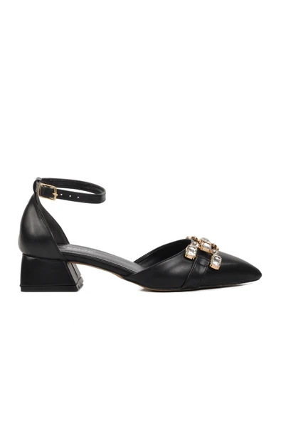 Ayakmod Siyah Kadın Abiye Ayakkabı 326184 Z