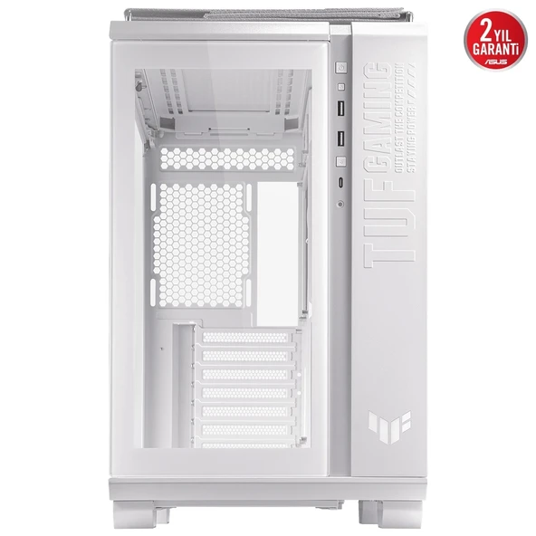Asus GT502 V2 TUF Gaming Temperli Cam Beyaz USB 3.2 ATX Mid Tower Kasa - 4