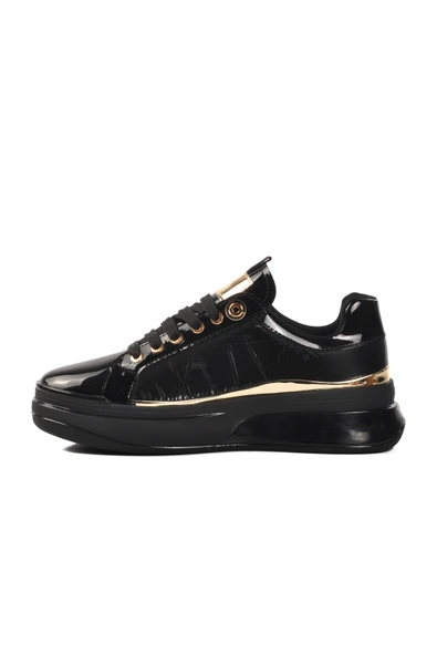 Ayakmod Siyah Tekstil Kadın Sneaker 431141 Z - 2