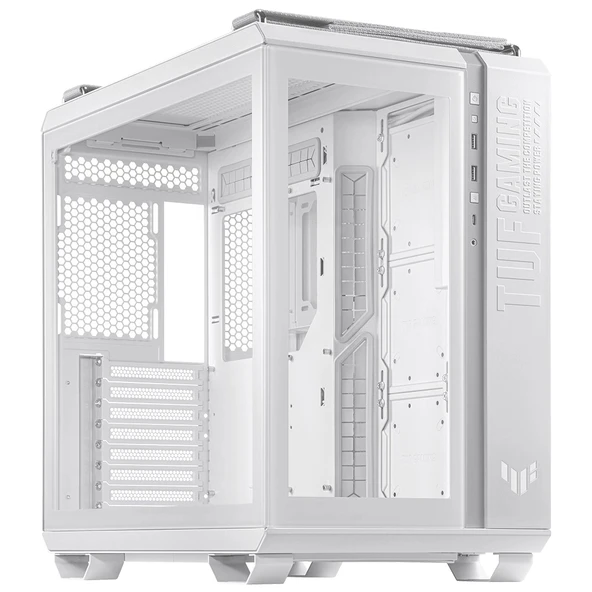 Asus GT502 V2 TUF Gaming Temperli Cam Beyaz USB 3.2 ATX Mid Tower Kasa