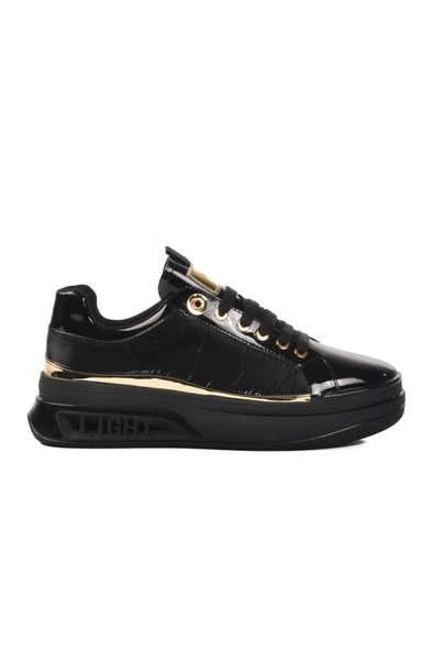 Ayakmod Siyah Tekstil Kadın Sneaker 431141 Z