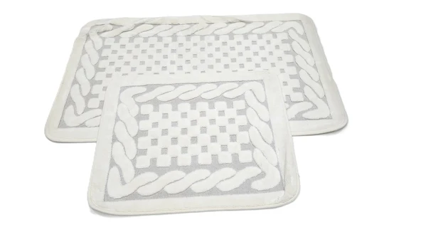 BANYO PASPASI 2'Lİ SET NEW DAMA EKRU - Resim 2