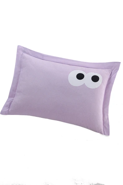 Yastık Kılıfı Oxf. Funny Lila - Resim 3